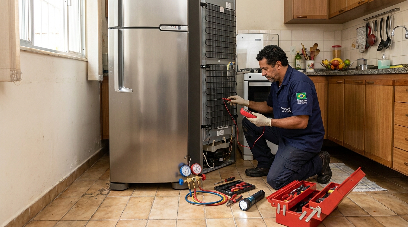 Manutenção na refrigeração em Recife-PE